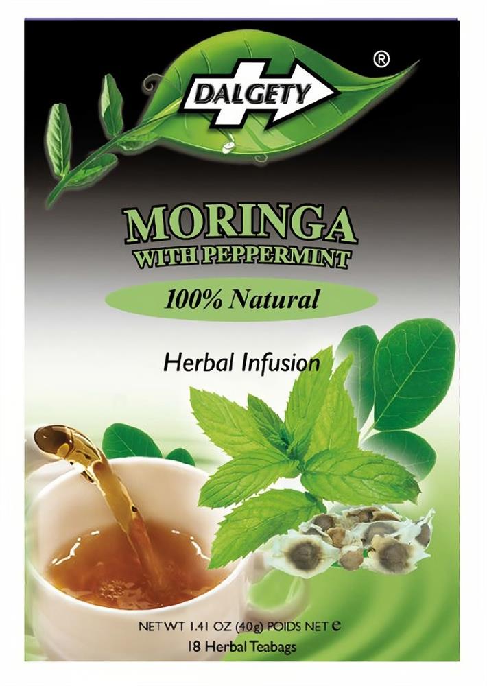 Moringa Peppermint Herbal Tea