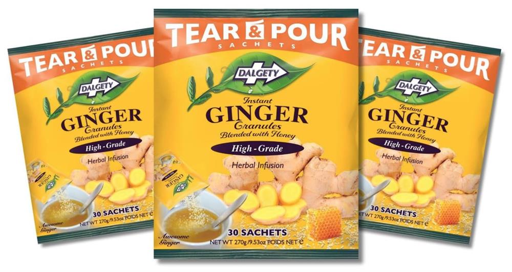 Instant Ginger Tea Sachets
