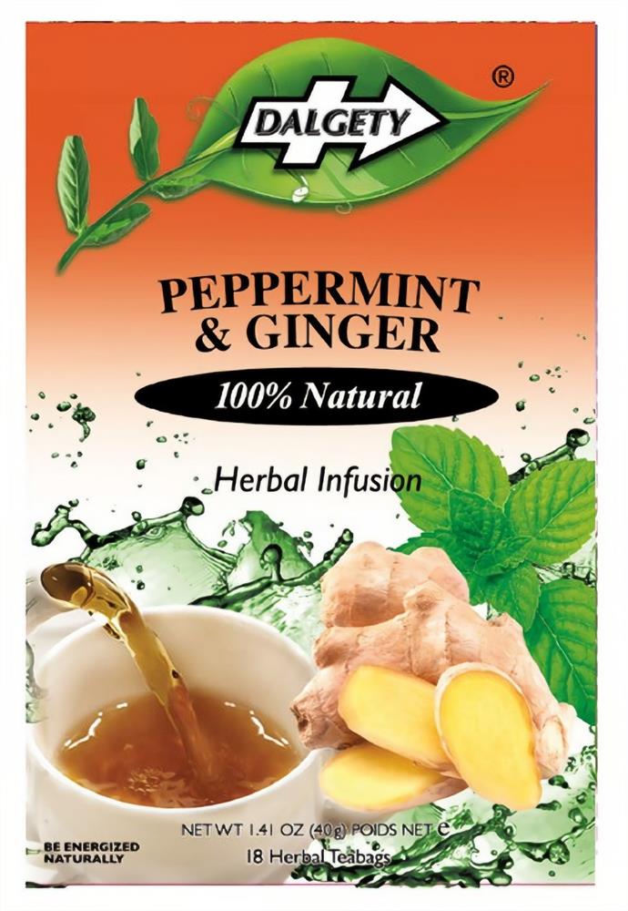 Peppermint & Ginger Herbal Tea