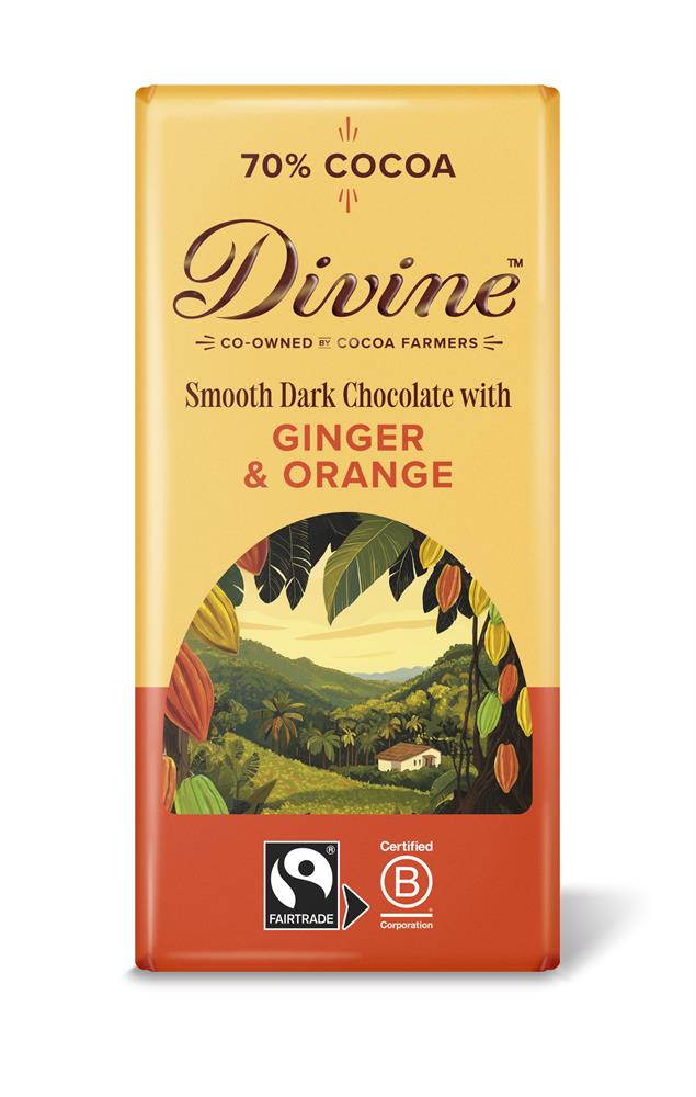Dark Choc Ginger & Orange