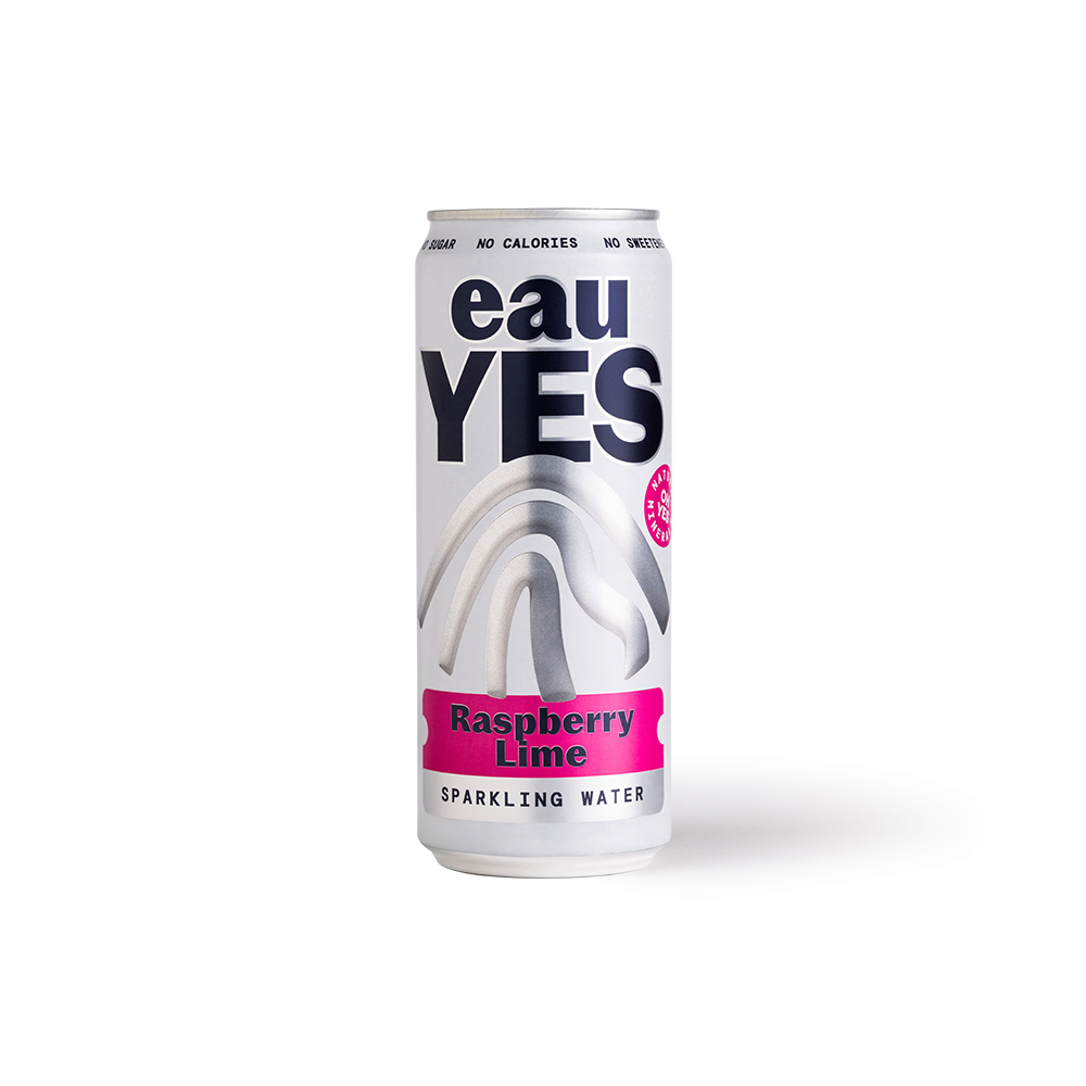 Raspberry Lime Sparkling Water