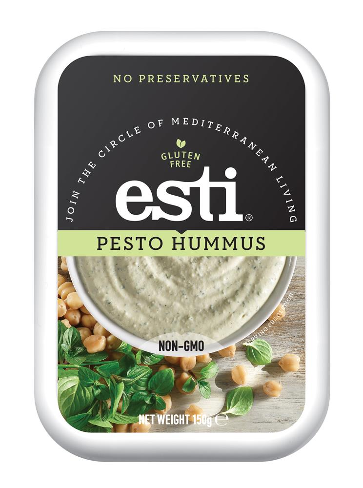 Pesto Hummus