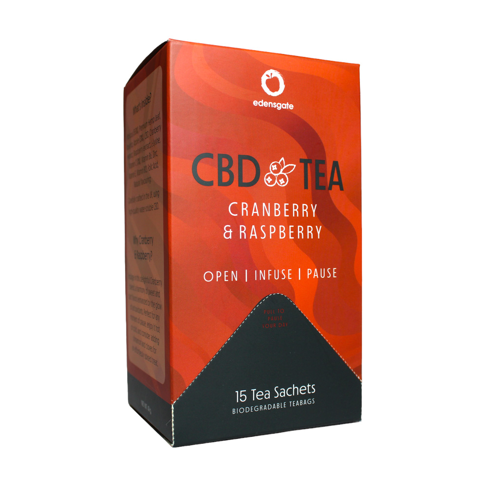 CBD Tea- Cranberry & Raspberry