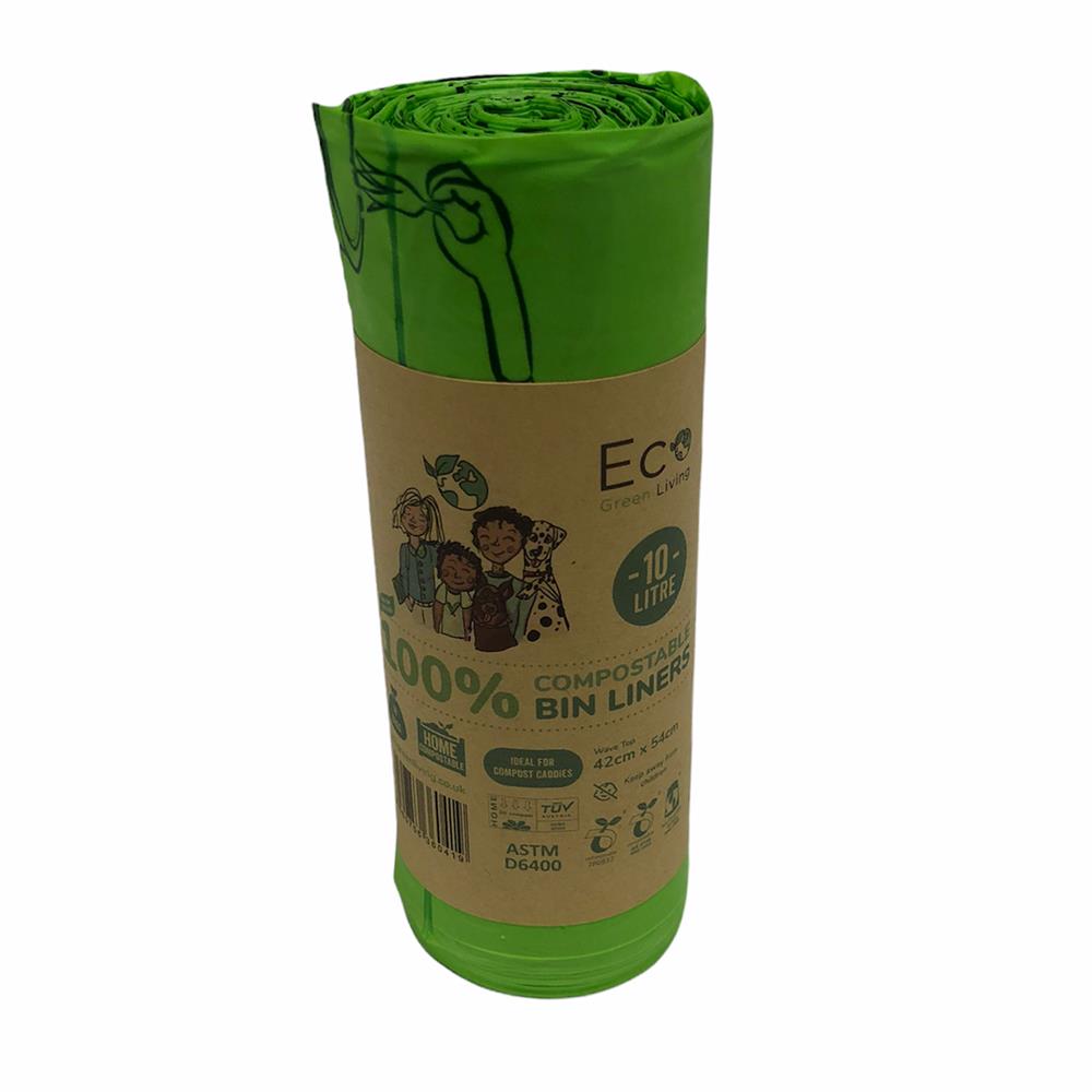 10L Compostable Waste Bags