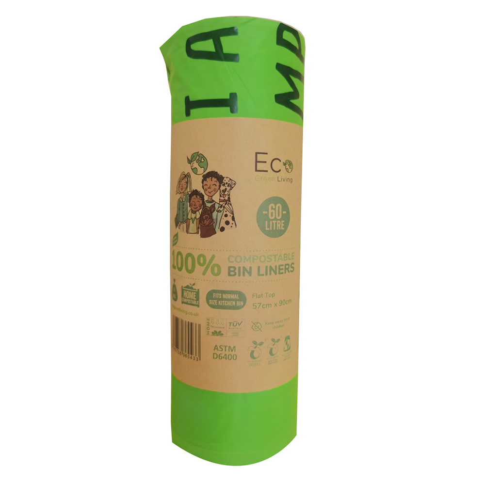60L Compostable Waste Bags