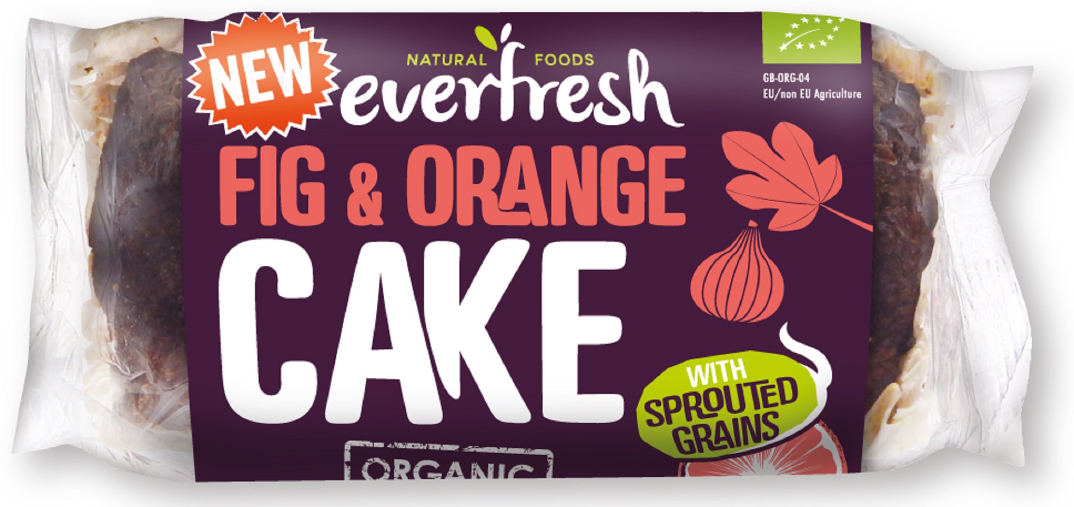 Org Sprouted Fig & Orange Cake