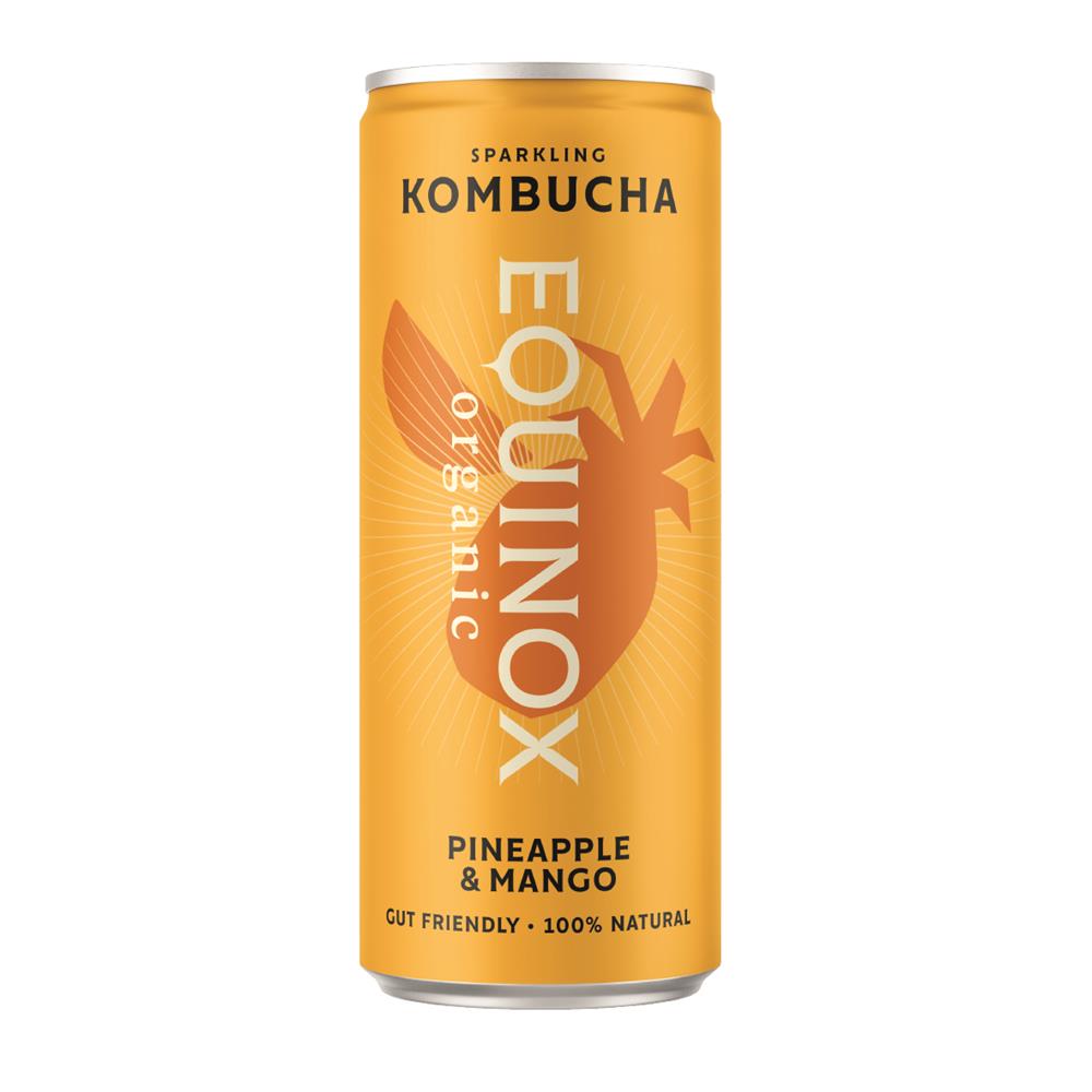 Pineapple Mango Kombucha Can