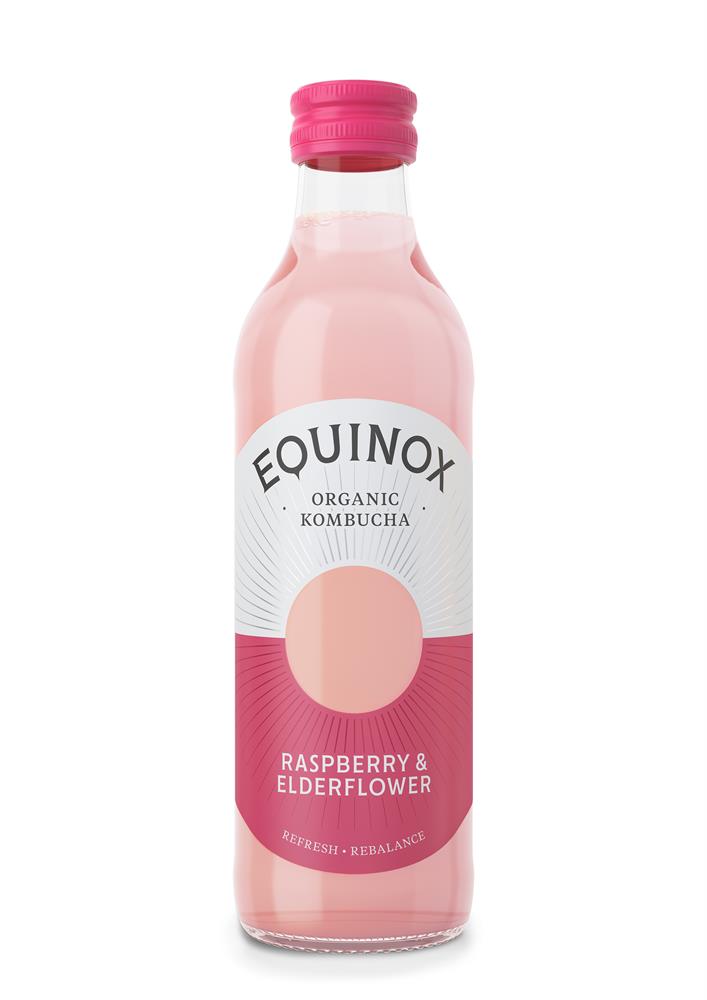 Kombucha Raspberry Elderflower