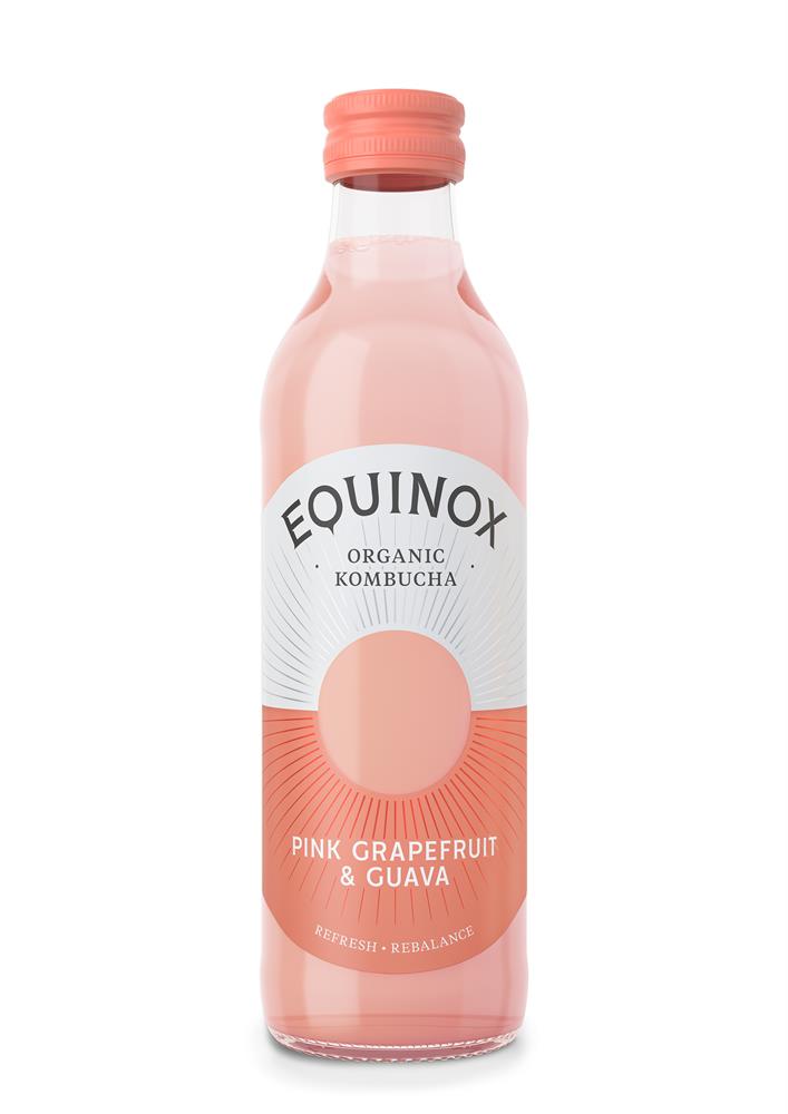 Kombucha Pink Grapefruit Guava