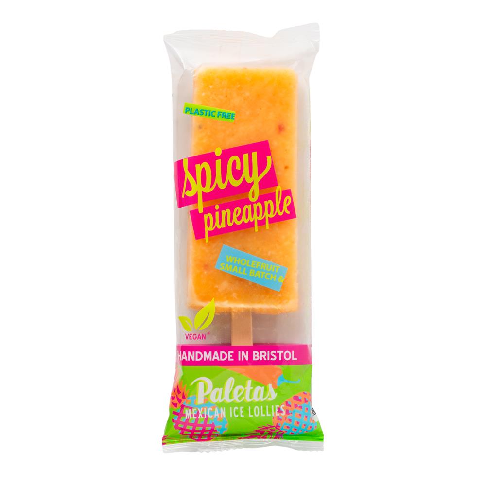 Spicy Pineapple Ice Lolly