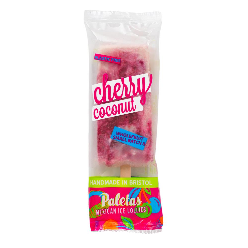 Cherry Coconut Ice Lolly