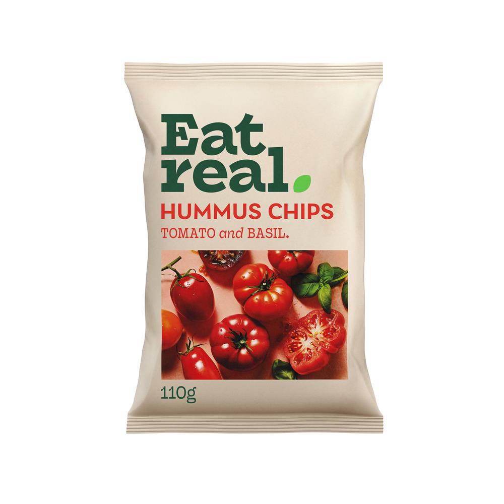 Hummus Chips Tomato & Basil