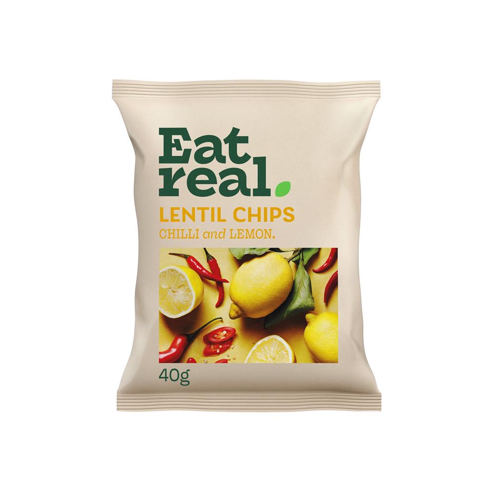 Lentil Chips Chilli & Lemon