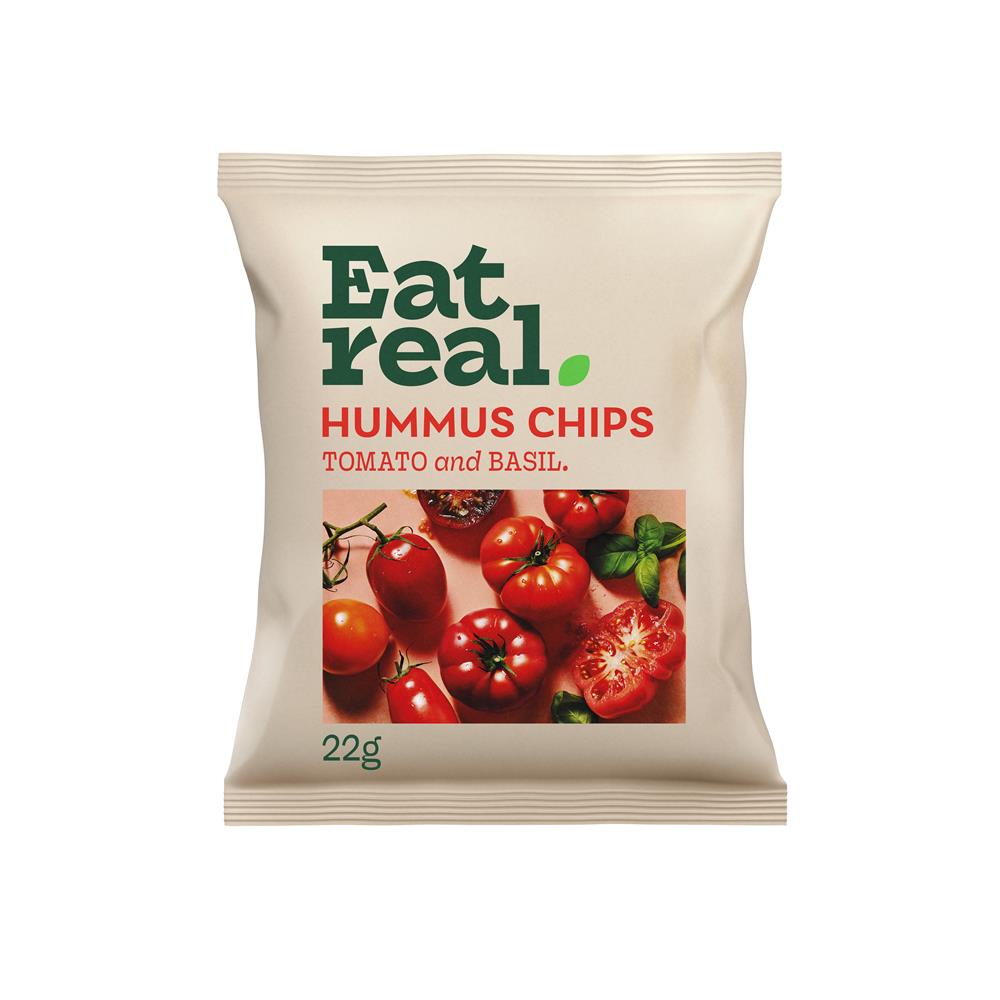 Hummus Chips Tomato & Basil
