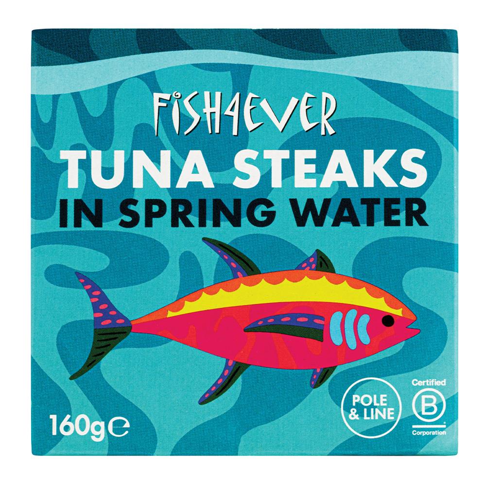 Tuna Steaks in Spring Water