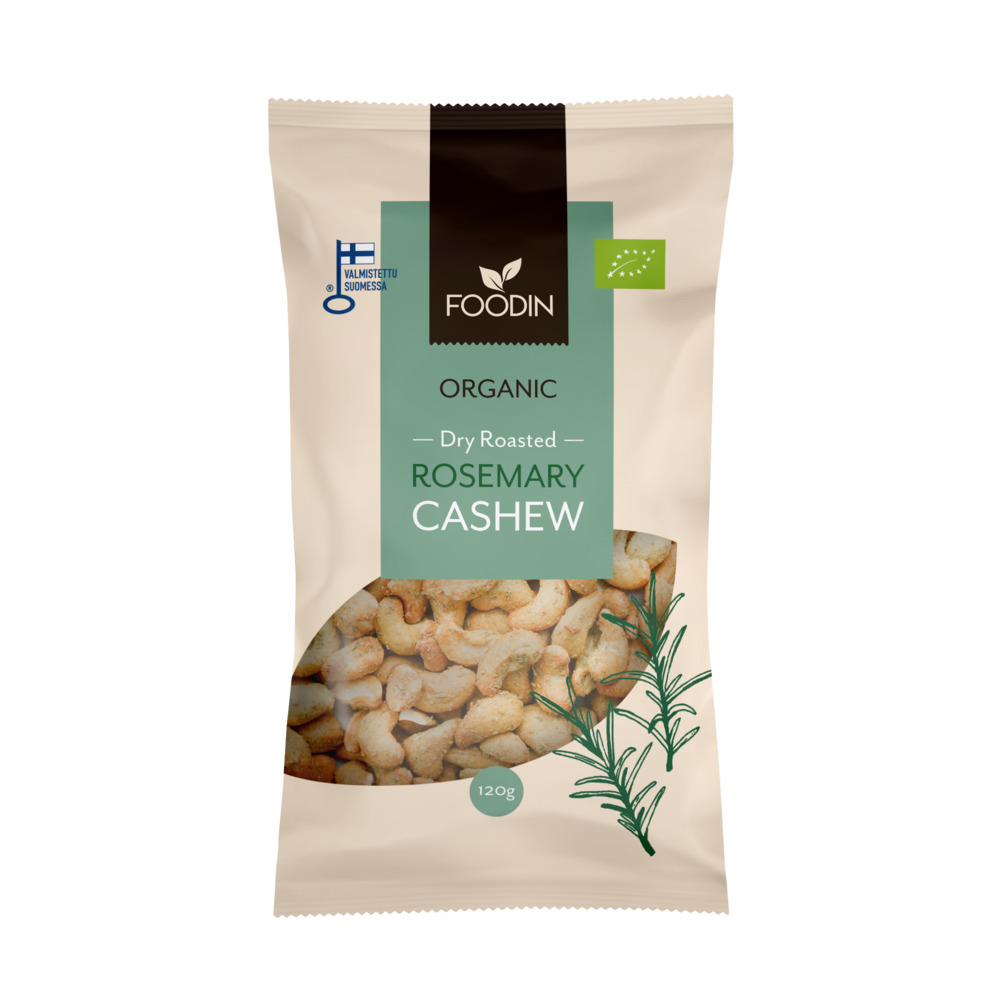 Dry Roasted Rosemary Cashews