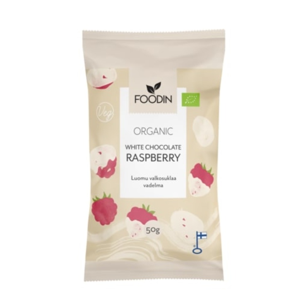 Raw White Choc Raspberry