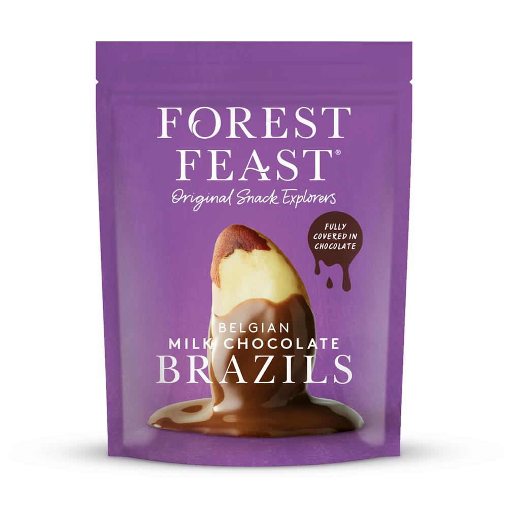 Belgian Milk Choc Brazils