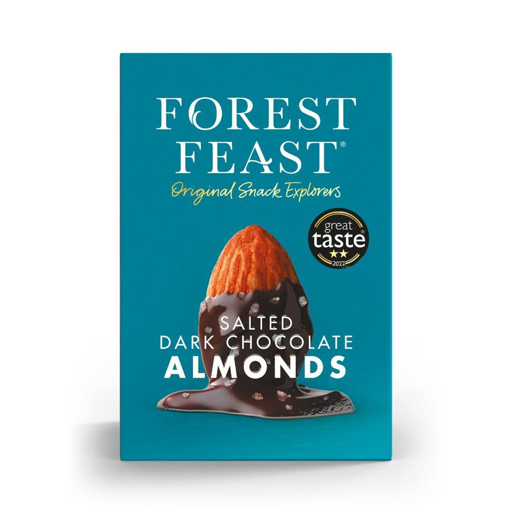 Salted Dark Chocolate Almonds