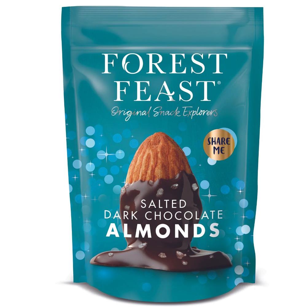 Salted Dark Chocolate Almonds
