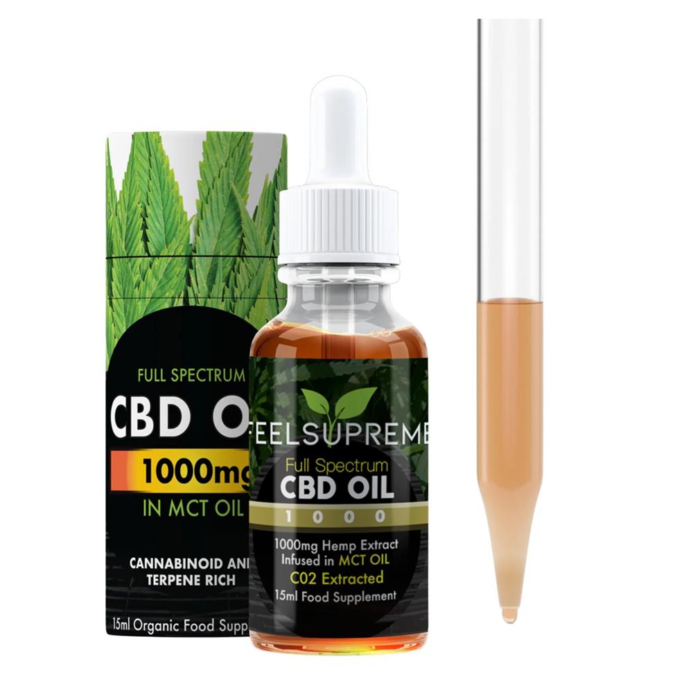 1000mg CBD in MCT oil