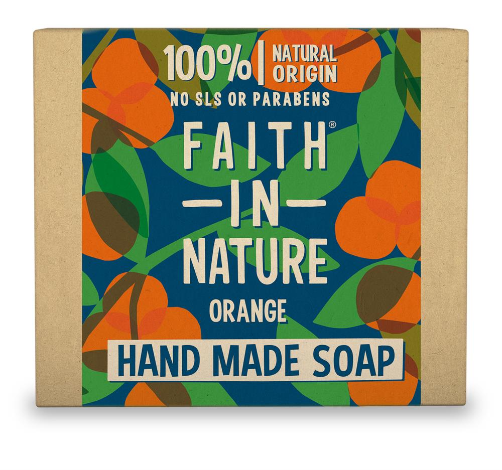 Orange Pure Veg Soap 100g