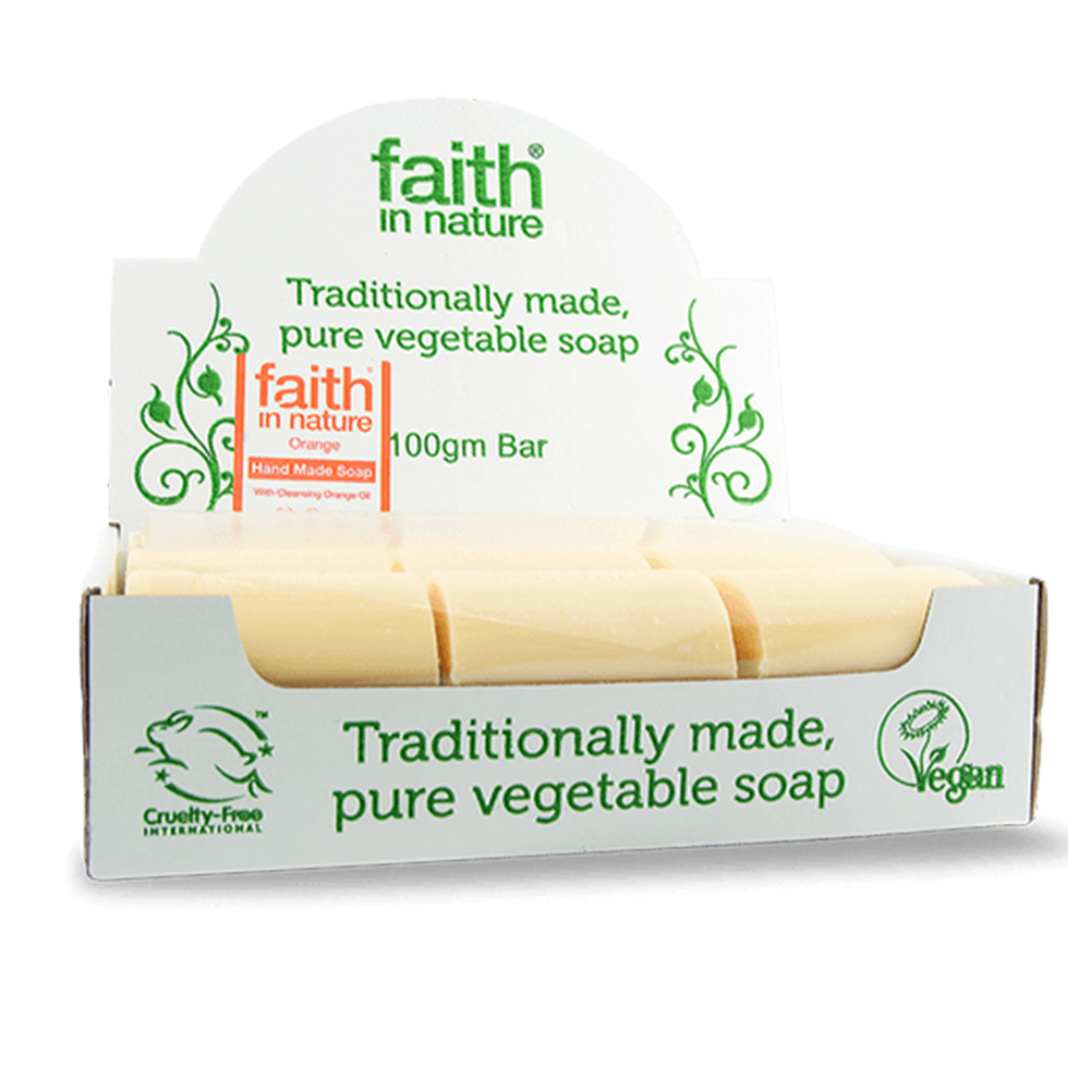 Orange Soap Unwrapped box