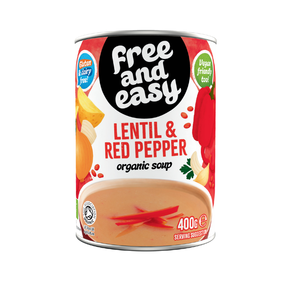 Organic Lentil Red Pepper Soup