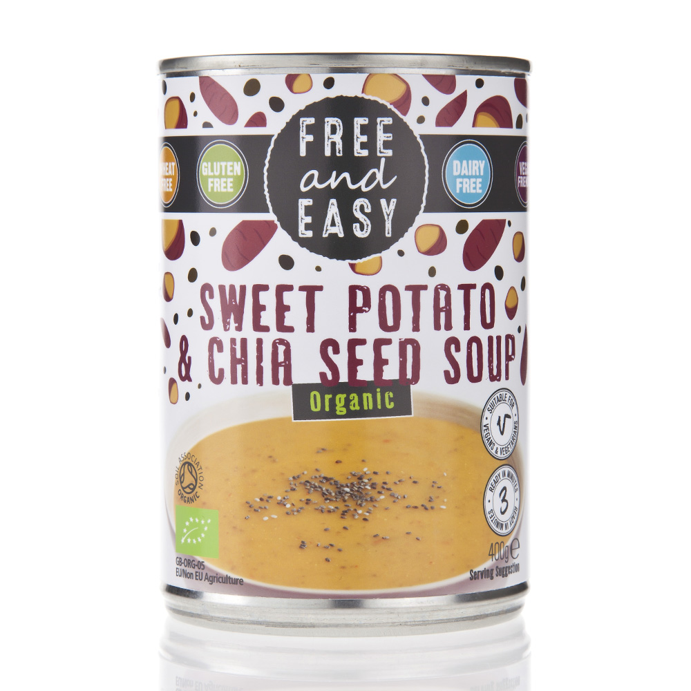 Sweet Potato & Chia Seed Soup