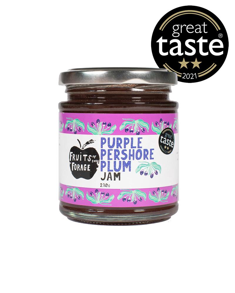 Purple Pershore Plum Jam