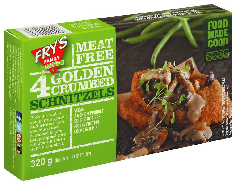 Golden Crumbed Schnitzel