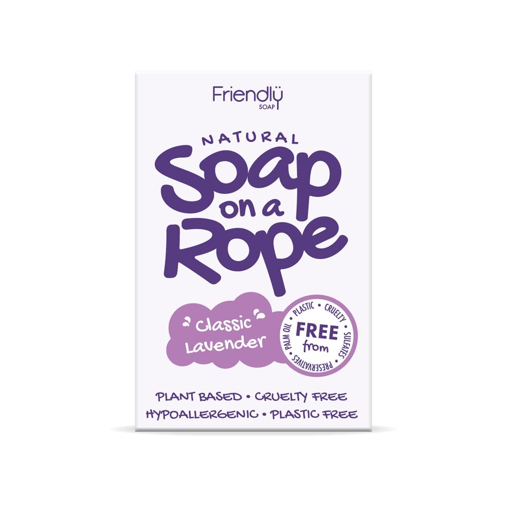 Lavender - Soap On A Rope 125g