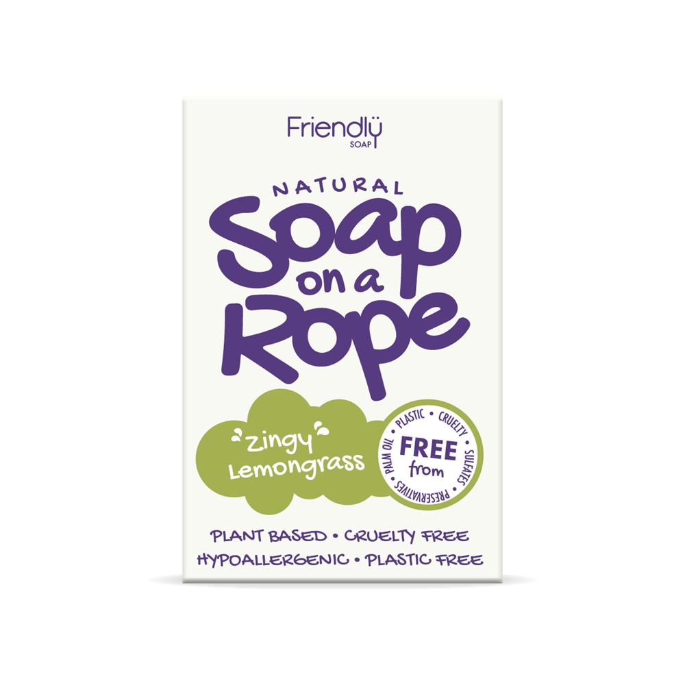 Lemongrass-Soap On A Rope 125g