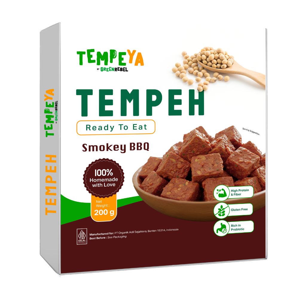 Tempeh Smokey BBQ