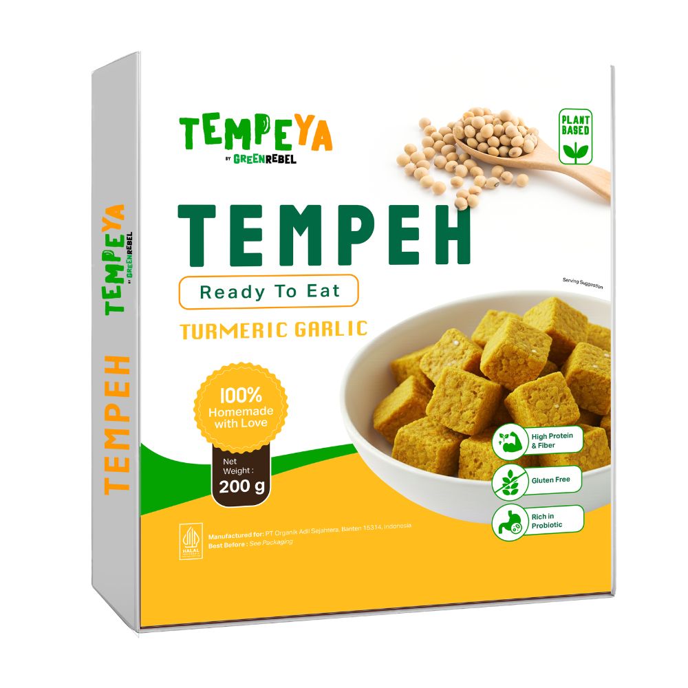 Tempeh Turmeric Garlic