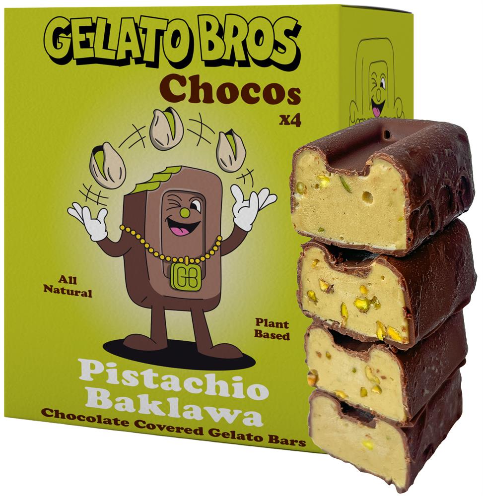 Pistachio Baklawa Chocos
