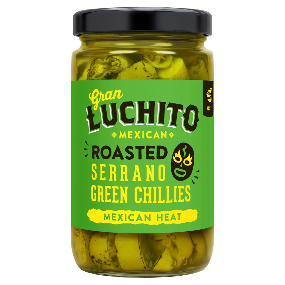 Sliced Serrano Green Chillies