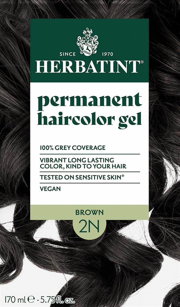 Brown Hair Colour 2N