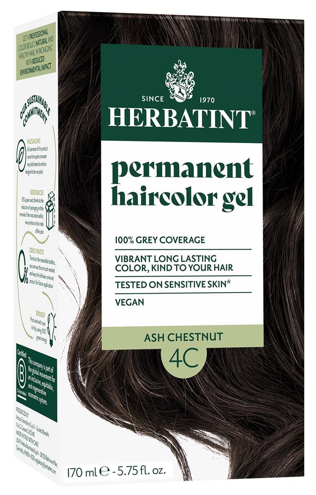 Ash Chestnut Hair Colour 4C