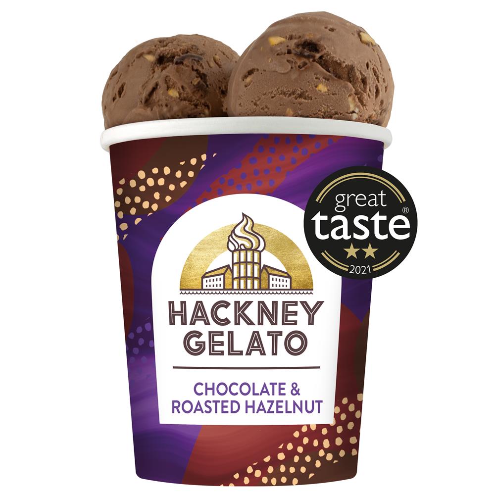 Choc & Roast.Hazelnut Gelato