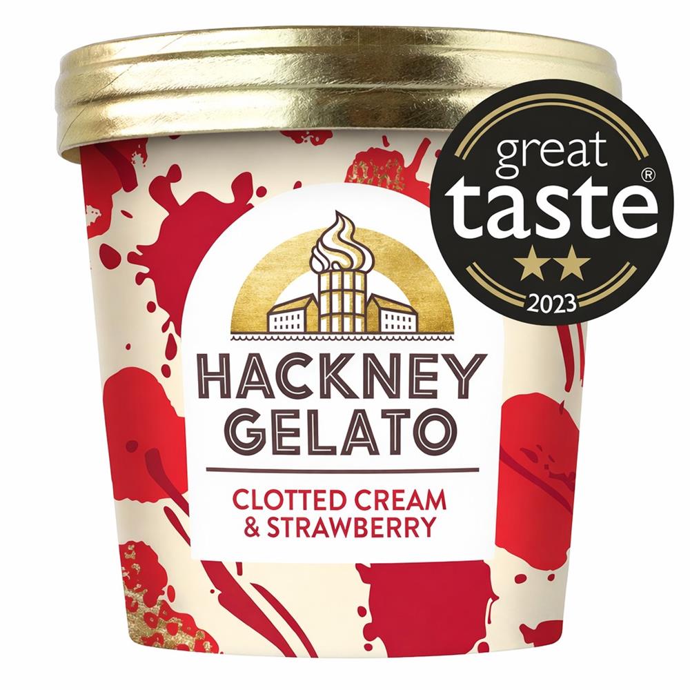 Clotted Cream Strawb Gelato