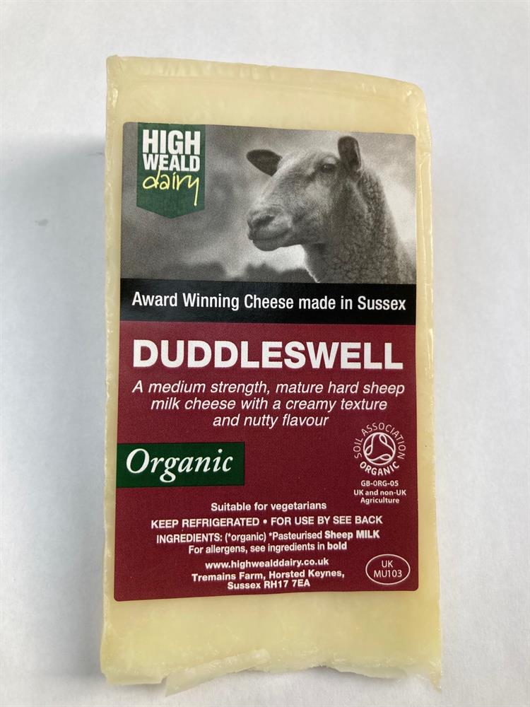 Organic Duddleswell Cheese