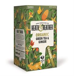 Organic Green Tea & Ginger