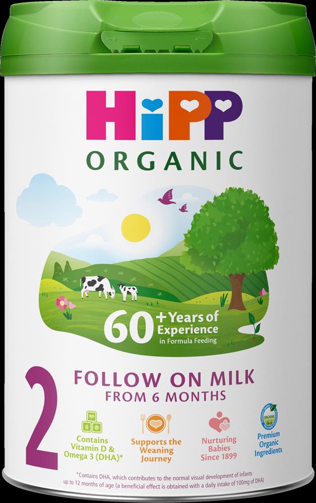 HiPP Org 2 Follow on Milk 800g