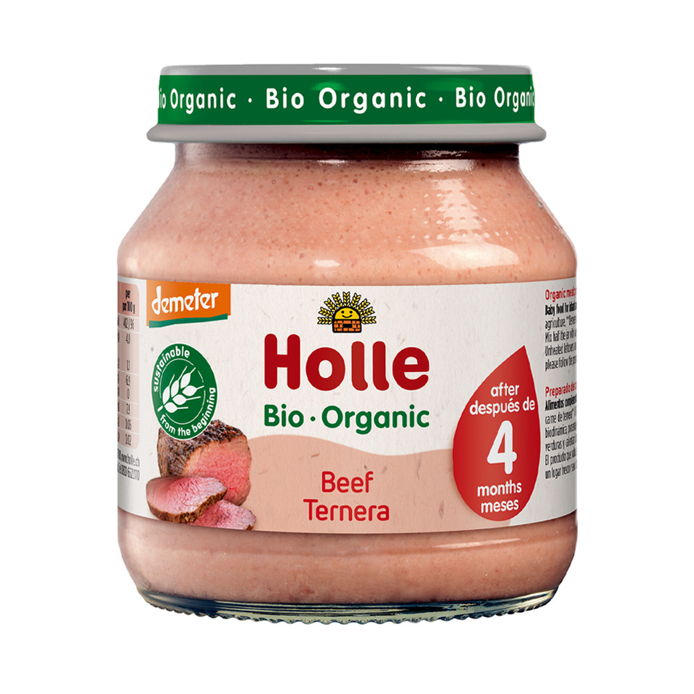 Organic Baby Food Beef 125g