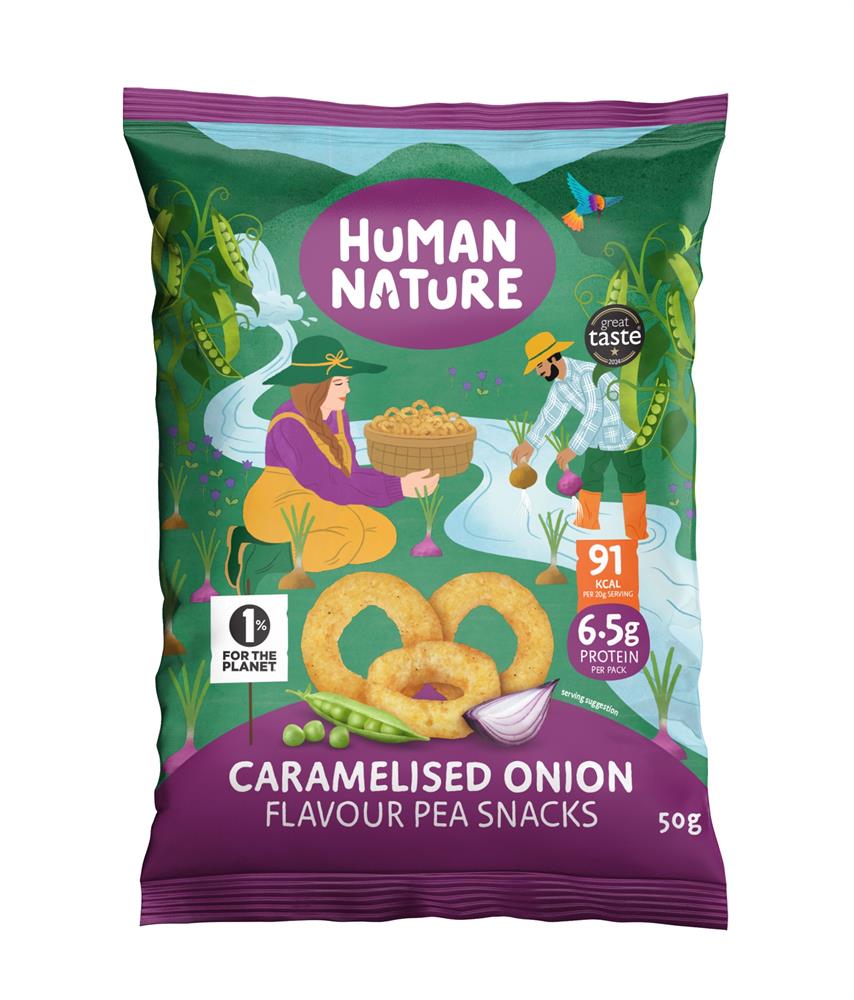 Caramelised Onion Pea Rings