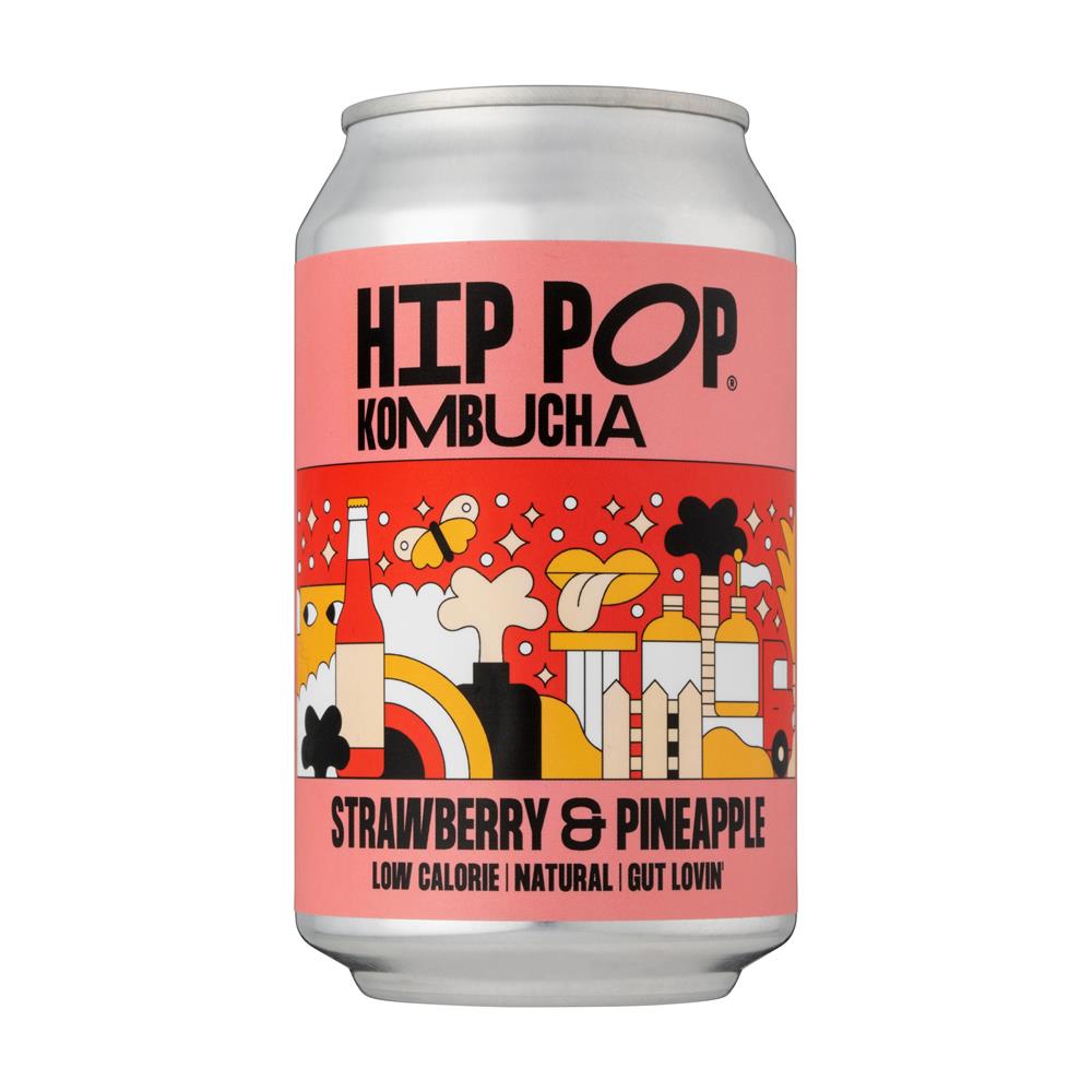Kombucha Strawberry Pineapple