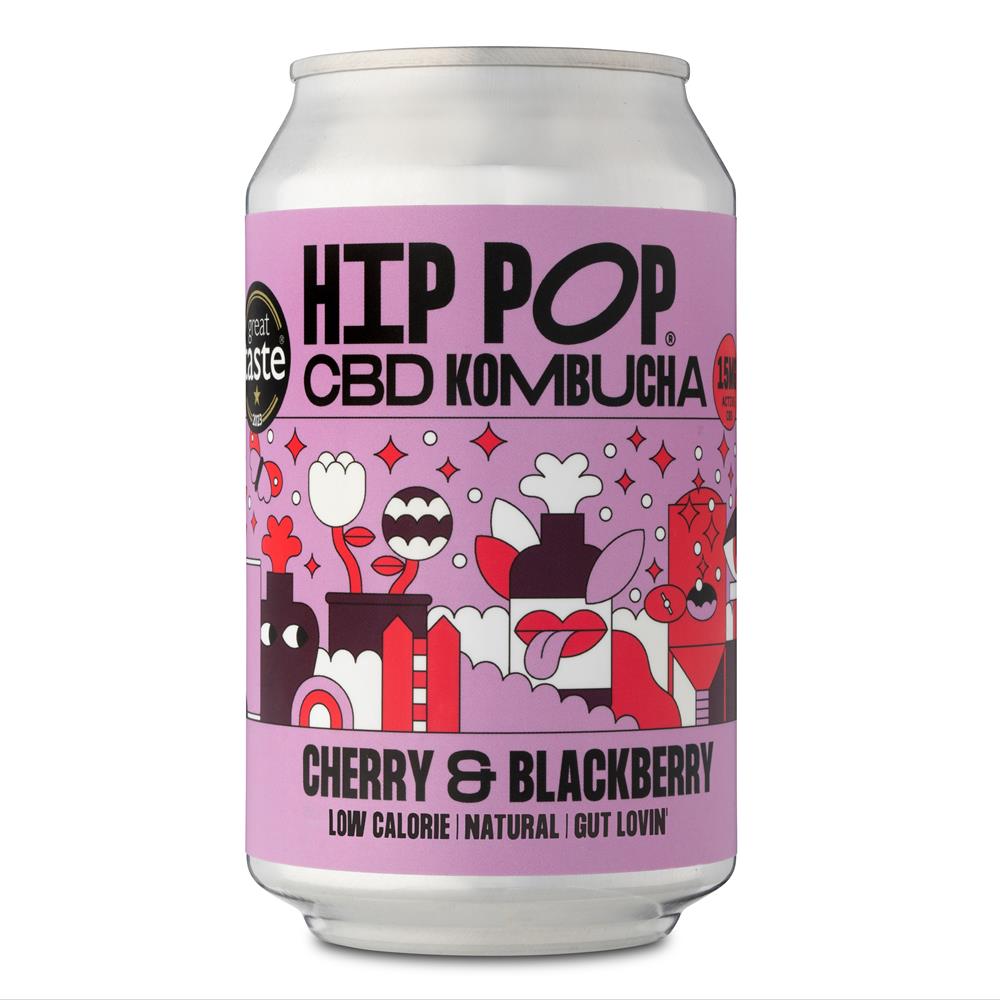 CBD Kombucha Cherry