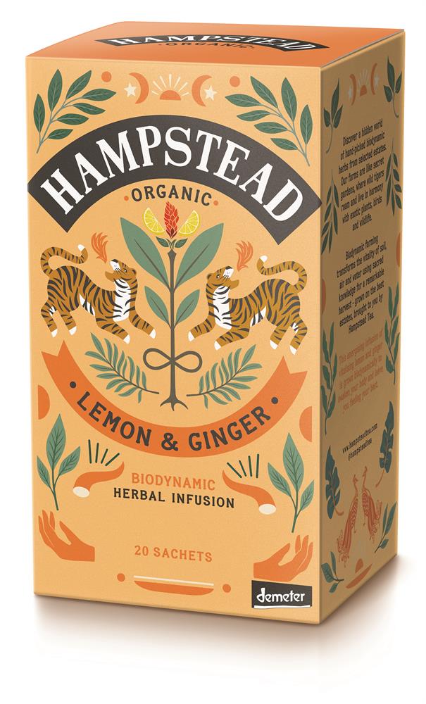 Organic Lemon & Ginger Tea