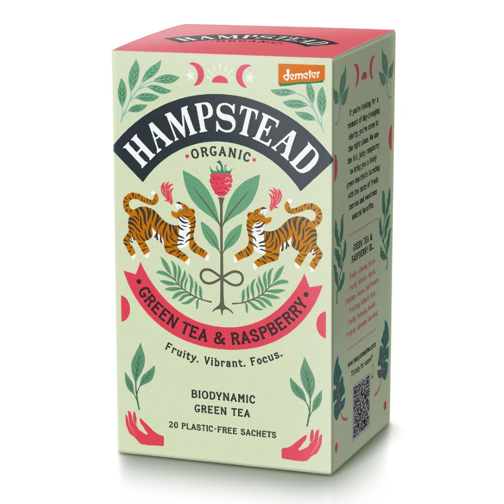 Green Tea with Raspberry